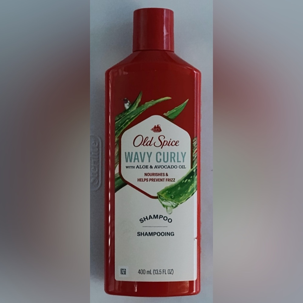 Old Spice Wavy Curly Shampoo-13.5 fl oz